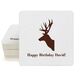 Deer Buck Square Coasters Image 2 of 3